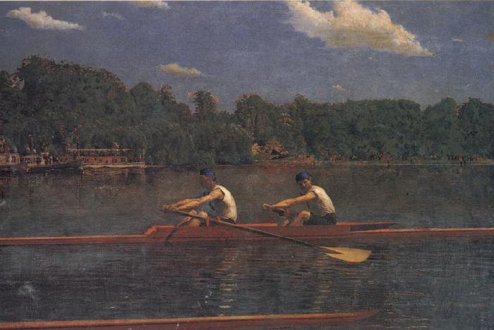 Thomas Eakins The Biglin Brothers Bacing